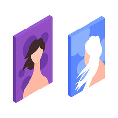 Wall Mural - Posters Isometric Icon