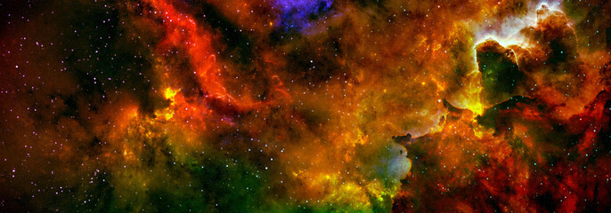 Wall Mural - the beauty of deep space science fiction
