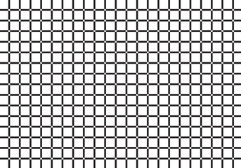 Wall Mural - abstract black and white checked pattern background