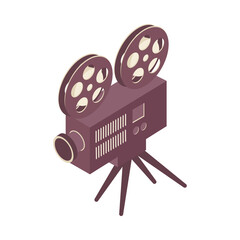 Canvas Print - Cinema Projector Icon