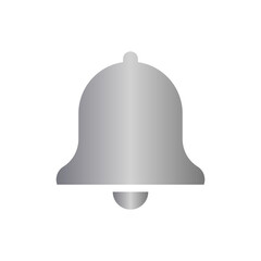 Poster - Bell icon with metal gradient