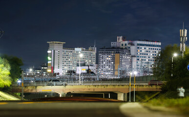 Korea, South Chungcheong Province, Cheonan Night View