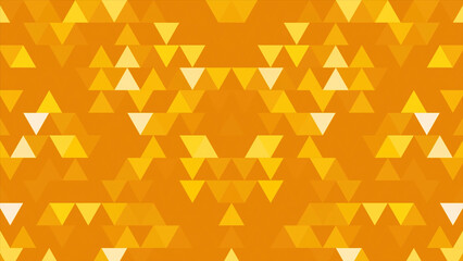 Poster - Broadcast Twinkling Cubic Hi-Tech Triangles and squares. Random Changing Geometrical Graphics Shapes Colored Figures Motion Animation. Abstract background of 8-bit minimalism triangles and squares