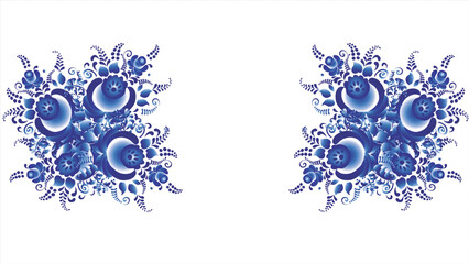 Poster - Abstract animation with hand drawn geometric kaleidoscope pattern