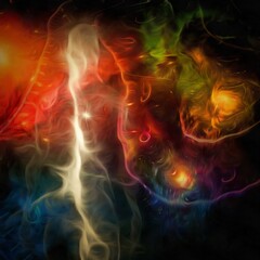 Wall Mural - time and space