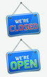 Closed and open 