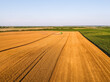 © Westend61 - Aerial view of agricultural filed on sunny day