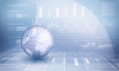 Poster - Global communication and technology Image