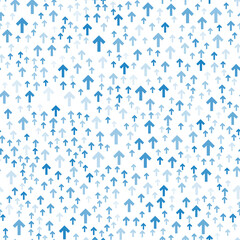 Poster - Seamless surface pattern design with arrows ornament. Ornament can be used for gift wrapping paper, pattern fills, web page background, surface textures and fabrics.