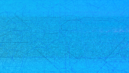 Poster - Board diagram of moving lines. Animation. Bright technological background with moving lines in form of diagram. Pattern of computer diagram or road map in cyberspace