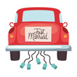car of just married