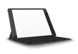 Tablet pc computer with blank screen.