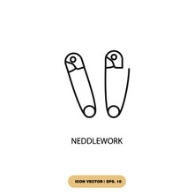 Neddlework Icons  Symbol Vector Elements For Infographic Web