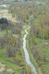 Wall Mural - River landscape near the Columbia River