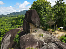 Hin Pad, A Phenomenal Large Rock On The Top Of The Cliff