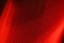 Red Pattern Of Electrons Gaining Energy And Performing Accelerated Motion