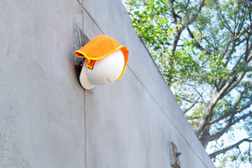 another helmet in the wall