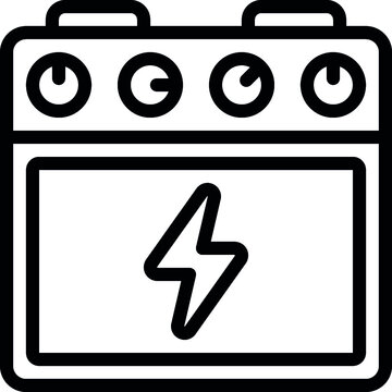 Electric Cooker Icon