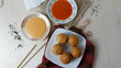 Pempek is a traditional food from Palembang, South Sumatra province. This food is made from sago and fish