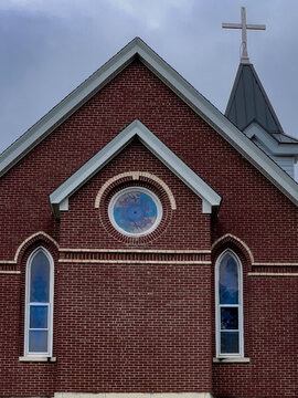 church steeple and cross