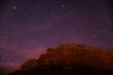 The Night Sky Over Sedona, Arizona