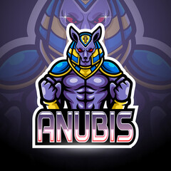 Poster - Anubis esport logo mascot design