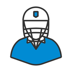 Sticker - Cricket Player Icon