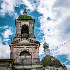 the old Orthodox bell tower