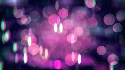 Wall Mural - abstract bokeh background with distortion effects.