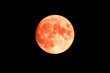 Eclipse. Super full Moon. Superluna llena. Eclipse de luna. Super bright full moon with dark background. Spain. 24 February. Supermoon 2024. Conjunction. Venus. Saturn. Jupiter. Snow Moon. Night. Star