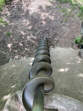 The Stainless Steel Archimedean Screw For Scooping Water