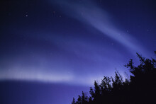 Colored Light In The Sky, Aurora Borealis, Alaska, USA