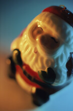 Close-up Of A Santa Claus Doll