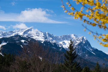 Wall Mural - Landscape near Garmisch-Partenkirchen in Bavaria