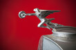 © SuperStock - Close-up of hood ornament of an antique car, Potlatch Totem Park, Ketchikan, Alaska, USA