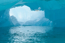 USA, Alaska, Glacier Bay National Park, McBride Glacier, Ice Cave