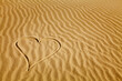 © SuperStock - Heart shape drawn on sand on the beach, Pacific Beach, Washington State, USA