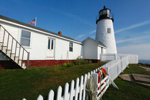 USA, Maine, Bristol, Pemaquid Point Light Station