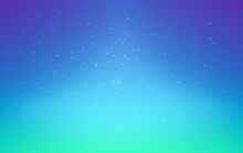 Cosmos Background. Starry Blue Sky With Beautiful Gradient. Milky Way Backdrop. Bright Shining Stars. Magic Space Texture. Vector Illustration