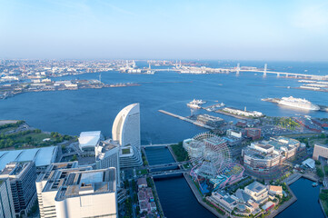 Wall Mural - 神奈川県横浜市西区みなとみらいの都市景観