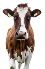 Sticker - cow on a white background isolated