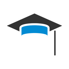 Poster - Icon Of Graduation Cap