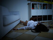 © Stocked House Studio - Crime Scene - Woman dead lying on the floor