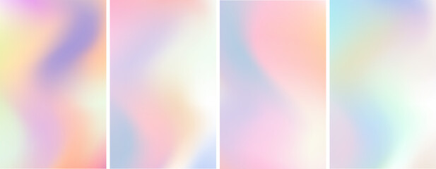 Wall Mural - Vector abstract colorful flowing background. Design element for presentation. website template