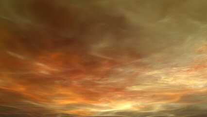 Wall Mural - 3d effect - abstract stormy clouds