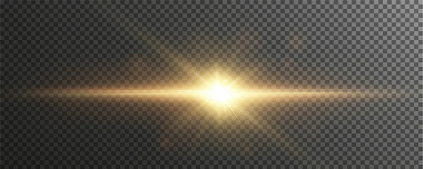 Poster - Light star gold png. Light sun gold png. Light flash gold png. vector illustrator.	
