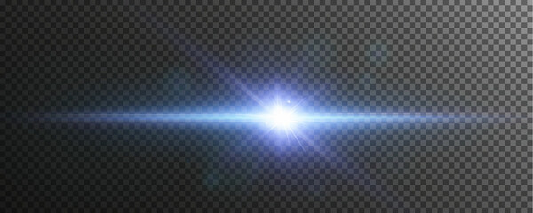 Poster - Light star blue png. Light sun blue png. Light flash blue png. vector illustrator.	

