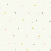 Seamless Pattern With Stars