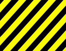 Formato De Lineas Amarillas Y Negras En Diagonal