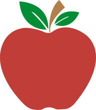 Red Apple Fruit Icon clipart vector illustration 8957212 Vector